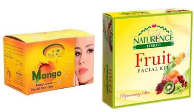 

Pink Root MANGO BLEACH 250G WITH NATURENCE FRUIT KIT 15G(Set of 2)