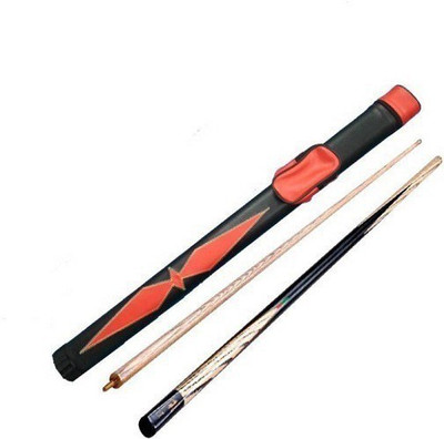 

HR GROUP 1479 COMBO OF HALF BRIDGE CUE 9MM WITH RED CUE COVER Snooker, Pool, Billiards Cue Stick(Wooden)