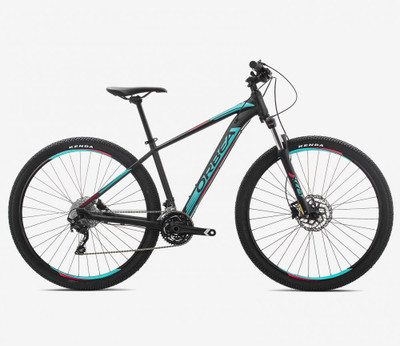 

ORBEA MX 30M 30 Speed Dual Disc Brake Zoom Front Suspension Bike For Adults Blue & Red 27.5 T 27 Gear Mountain Cycle(Multicolor)