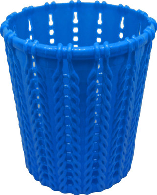

Confidence 1 Compartments Plastic Pen Stand(Blue)
