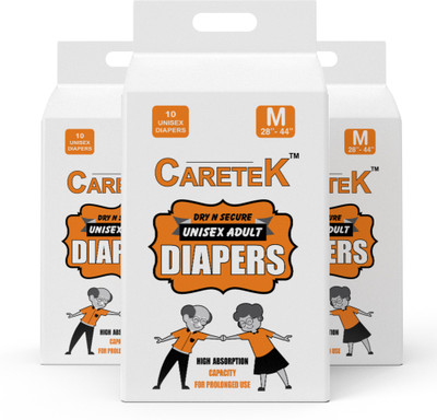 

CARETEK DIAPERS_12 f Adult Diapers - M(30 Pieces)