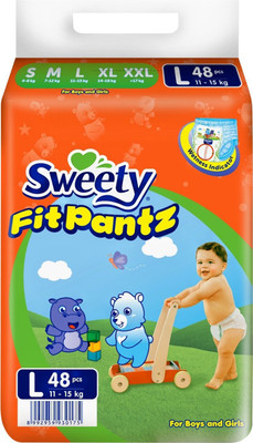 

Sweety Fit Pantz SFP1000-Super Jumbo PK-L-Count: 48 - L(48 Pieces)