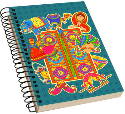 

Her Rang A5 Notebook(Innovative Acrylic Notebook, Multicolor)