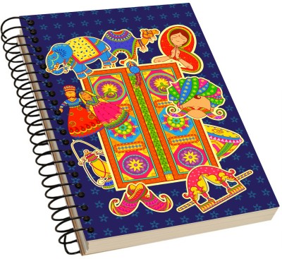 

Her Rang A5 Notebook(Innovative Acrylic Notebook, Multicolor)