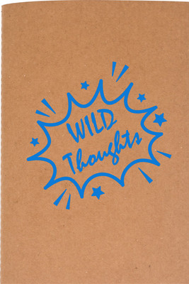

The Crazy Me A6 Notebook(Wild Thought Brown, Brown)