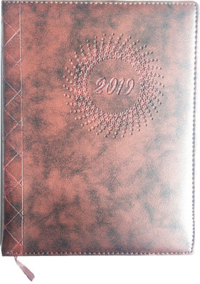 

Excel A5 Diary(2019, Brown)