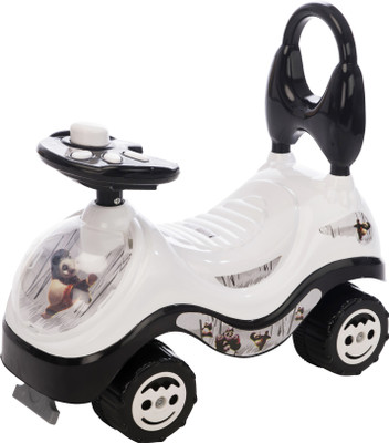 

Luusa Ride On Panda Car Non Battery Operated Ride On(White, Black)
