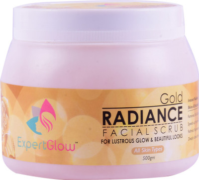 

Expertglow Gold Radiance Facial Scrub For All Type Skin(500 g)