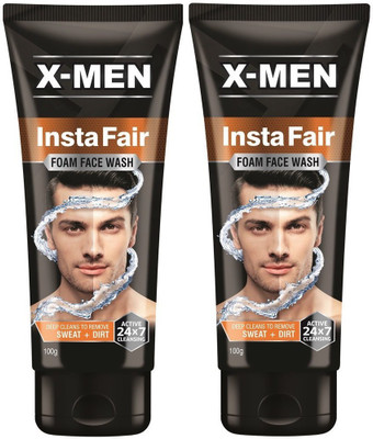 

X-Men Insta Fair Foam Face Wash (Pack of 2 x 100gm) Face Wash(200 g)