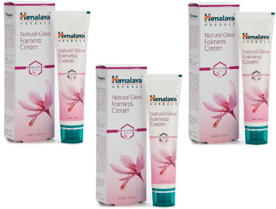 Himalaya Natural Glow Fairness Cream Pack Of 3(150 g)