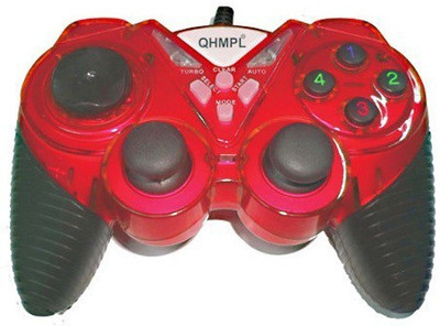 

QHMPL QHM7487 Gamepad(Red, For PC)