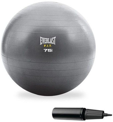 

Everlast Stability Ball & Pump Gym Ball(With Pump), Grey