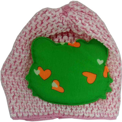 

CraftEra Baby kids Peach Heart Kids Wide Soft Head Band Headwear for Girls Children Head Cap Hair Accessories Head Band(Pink)