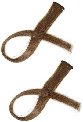 

INAAYA Coloured Extensions For Girls Sweet Brown, Set Of 2 Hair Extension
