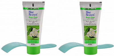

Blue Heaven Cucumber Hair Remover set of 2*60 ML (120 ml) Cream(120 ml, Set of 2)