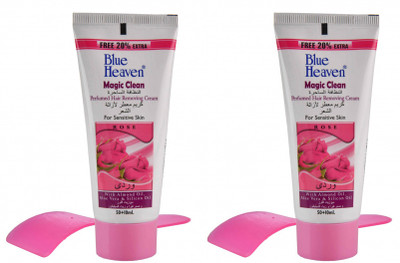 

Blue Heaven Rose Hair Remover set of 2*60 ML (120 ml) Cream(120 ml, Set of 2)
