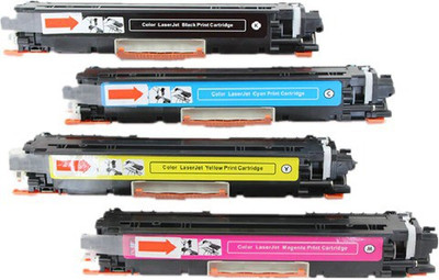 

Printwell Toner Cartridge Compatible For CP1025 LaserJet Pro Color Printer - Combo Value Pack Multi Color Toner Multi Color Ink Toner(Black, Magenta, Cyan, Yellow)