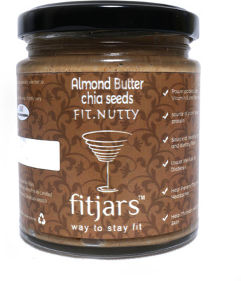 

FITJARS Almond Butter With Chia Seeds 200 g