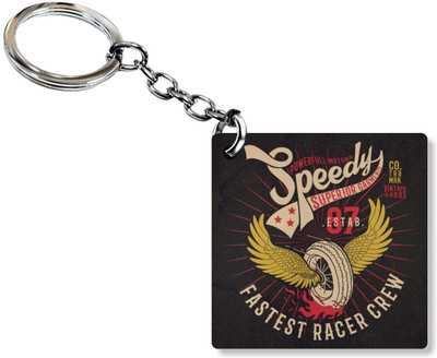 

MrSanotiyas Fastest Racer Crew Design Key Chain