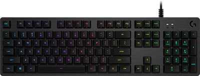 

Logitech G512 Lightsync RGB Mechanical Wired USB Gaming Keyboard(Carbon Black)