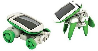 

Instabuyz 6 in 1 Robotic Kit Educational Solar Kit Toy for Kids(Green)