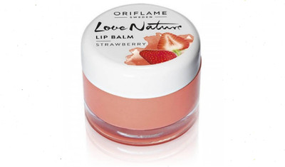 

Oriflame Sweden LOVE NATUR LIP BALM STRAWBERRY(Pack of: 1, 7 g)