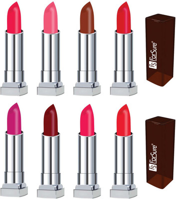 

Forsure VELVET MATTE long lasting lipstick(set of 8)(red orange, pink, coffee, hot red, magenta, maroon, sweet sixteen, orange, 32 g)