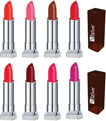 

Forsure VELVET MATTE long lasting lipstick(set of 8 )(orange, pink, coffee, hot red, red orange, maroon, sweet sixteen, deep magenta, 32 g)