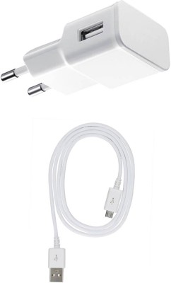 DAKRON Wall Charger Accessory Combo for Gionee A1 Lite(White)