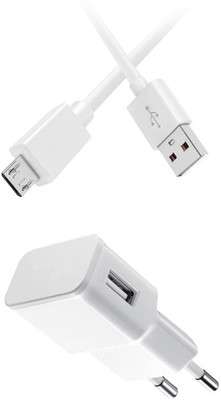 DAKRON Wall Charger Accessory Combo for Lava A44(White)