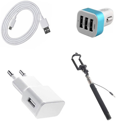SARVIN Wall Charger Accessory Combo for YU Yutopia(White)