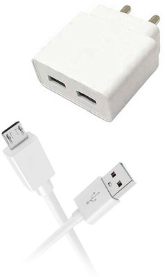 DAKRON Wall Charger Accessory Combo for Huawei Honor 7X(White)