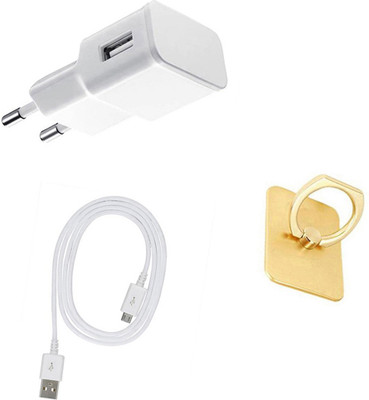 SARVIN Wall Charger Accessory Combo for Lava Z80(White)