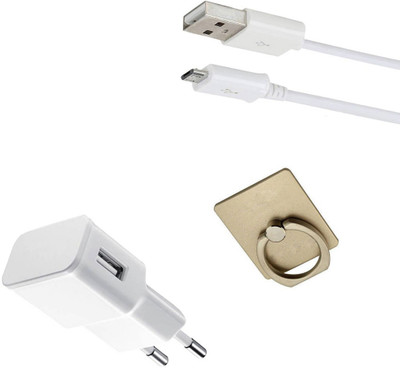 SARVIN Wall Charger Accessory Combo for Lenovo K8 Note(White)