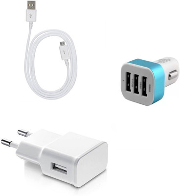 SARVIN Wall Charger Accessory Combo for Gionee A1 Lite(White)