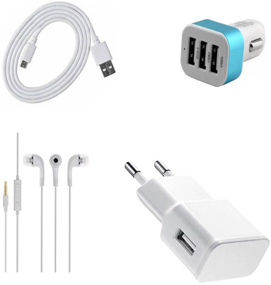 SARVIN Wall Charger Accessory Combo for YU Yutopia(White)