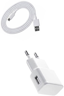 DAKRON Wall Charger Accessory Combo for Samsung Galaxy S7 Edge(White)