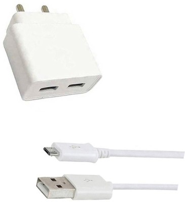 SARVIN Wall Charger Accessory Combo for Karbonn Titanium Jumbo 2(White)