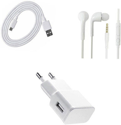SARVIN Wall Charger Accessory Combo for YU Yutopia(White)