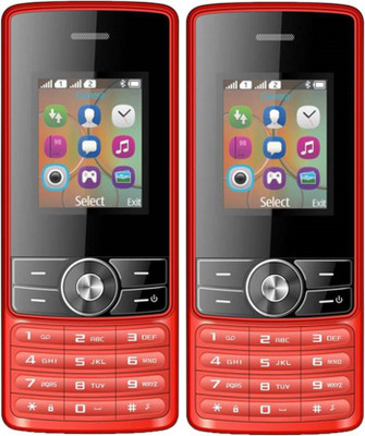 

I Kall K24 New Combo of Two Mobiles(Red)