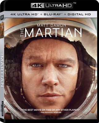 The Martian 4K Blu-ray REGION A(4K(UHD) Blu-ray English)
