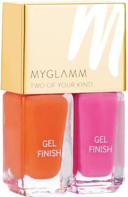 

MyGlamm Two of Your Kind - Doll face Soft pink & Vibrand orange(Pack of 2)