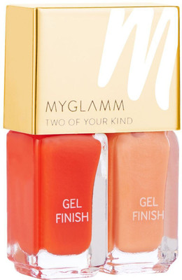 

MyGlamm Two of Your Kind - Summer Souffle Reddish orange/Soft peach(Pack of 2)