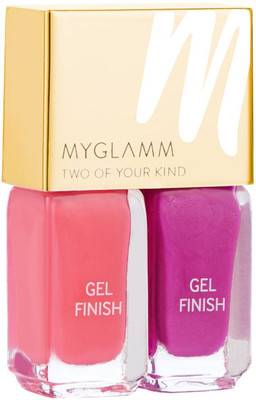 

MyGlamm Two of Your Kind - Candyland Daisy pink /Dull Megenta(Pack of 2)