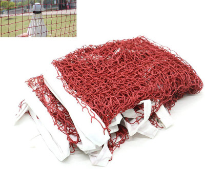 

QUINERGYS ™ Professional Square Mesh Training & Match Durable Lightweight and Portable Badminton Net(Multicolor)