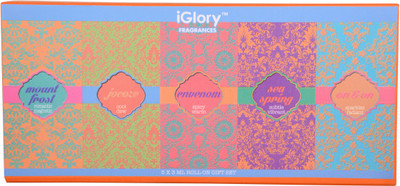 

iGlory Roll On Fragrances Non-Alcoholic Perfume Gift Set for Men & Women (Set Of 5 Fine Perfumes) Perfume - 15 ml(For Men & Women)
