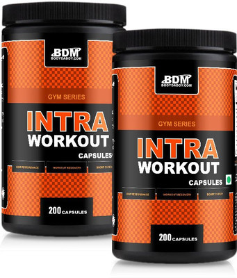

BodyDaddyMake Intra Workout Capsules 200 - [Pack of 2] BCAA(1.1 pounds, Chocolate)