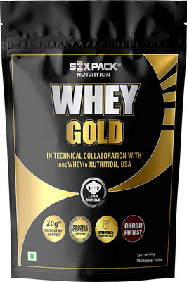 

SIX PACK NUTRITION Whey Gold Whey Protein(1 pounds, Choco Fantasy)