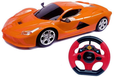 

YeeHaw Remote Control Gravity Sensor lambhorghini Full Function 1:18 Racing Rechargeable Toy Car with Steering Remote, Rechargeable Battery & Charger(Multicolor)