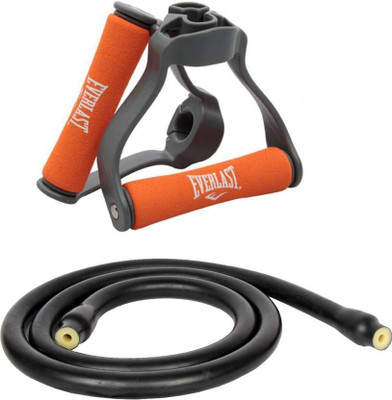

Everlast 60lbs Latex Tube with Single Handle Resistance Tube(Black)